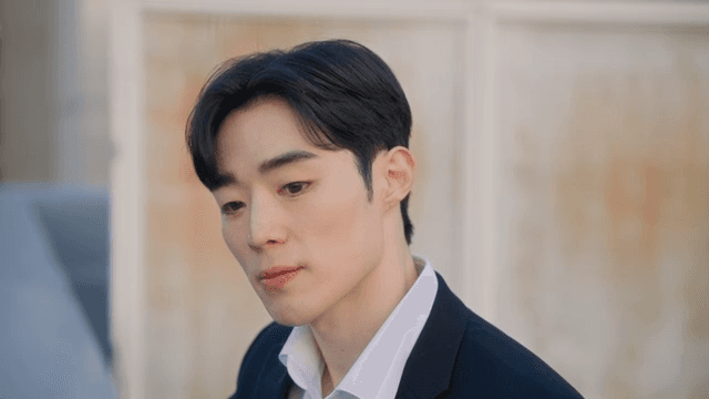 Man sighs on the rooftop