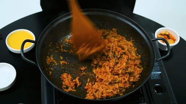 Stir-Fried Rice with the Stew After Main Course