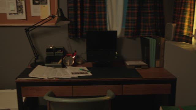 Neatly Organized Bedroom