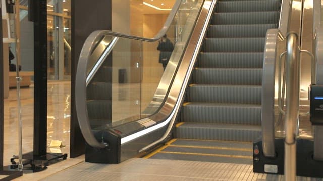 Escalator for Moving Inside the Building