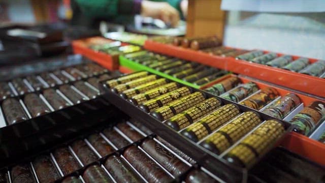 Seals of Various Materials on the Display Stand