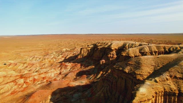 Grandeur of Nature Shown by the Vast Desert Canyon