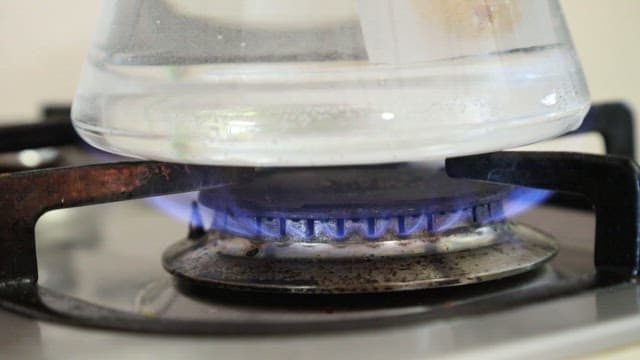 Boswellia tea bag in the teapot being brewed