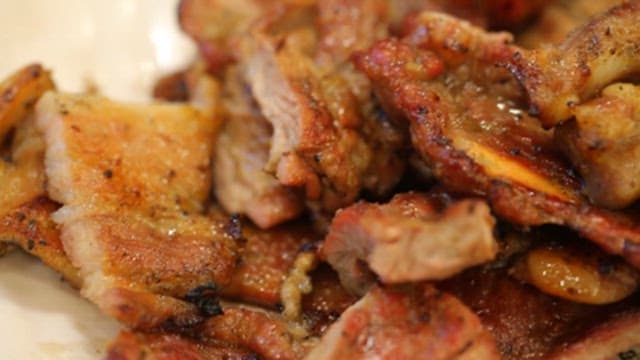 Grilled Pork Belly Ready to Eat