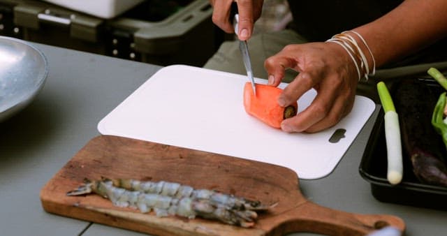 Preparation of Vegetables for Cooking