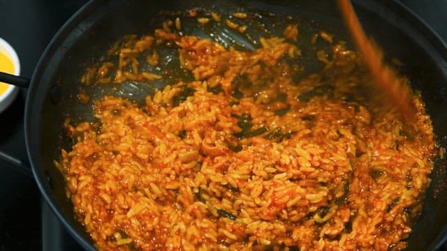 Stir-Fried Rice with the Stew After Main Course