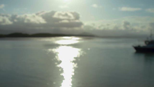 Serene Seascape with Boat