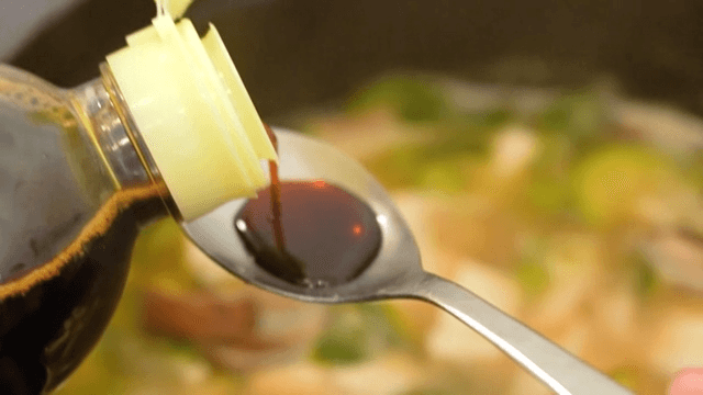 Soybean paste jjigae with soy sauce